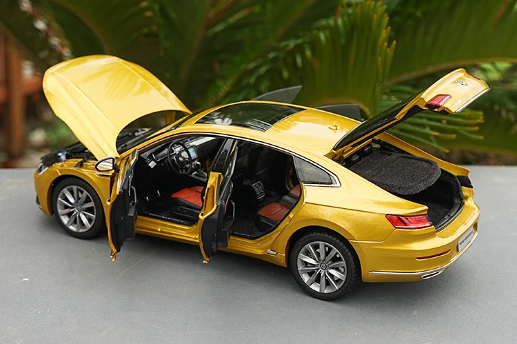 Высокое качество 1:18 VW CC модель сплава, имитация литого металла модель седана, изысканная коллекция подарков