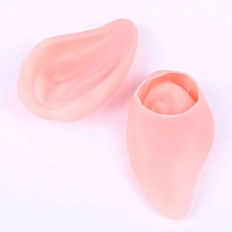 

1 пара Хэллоуин Латексная Фея Гоблин эльф уши Мягкий заостренный протез советы тематическая вечеринка косплей костюм аксессуары для сцены