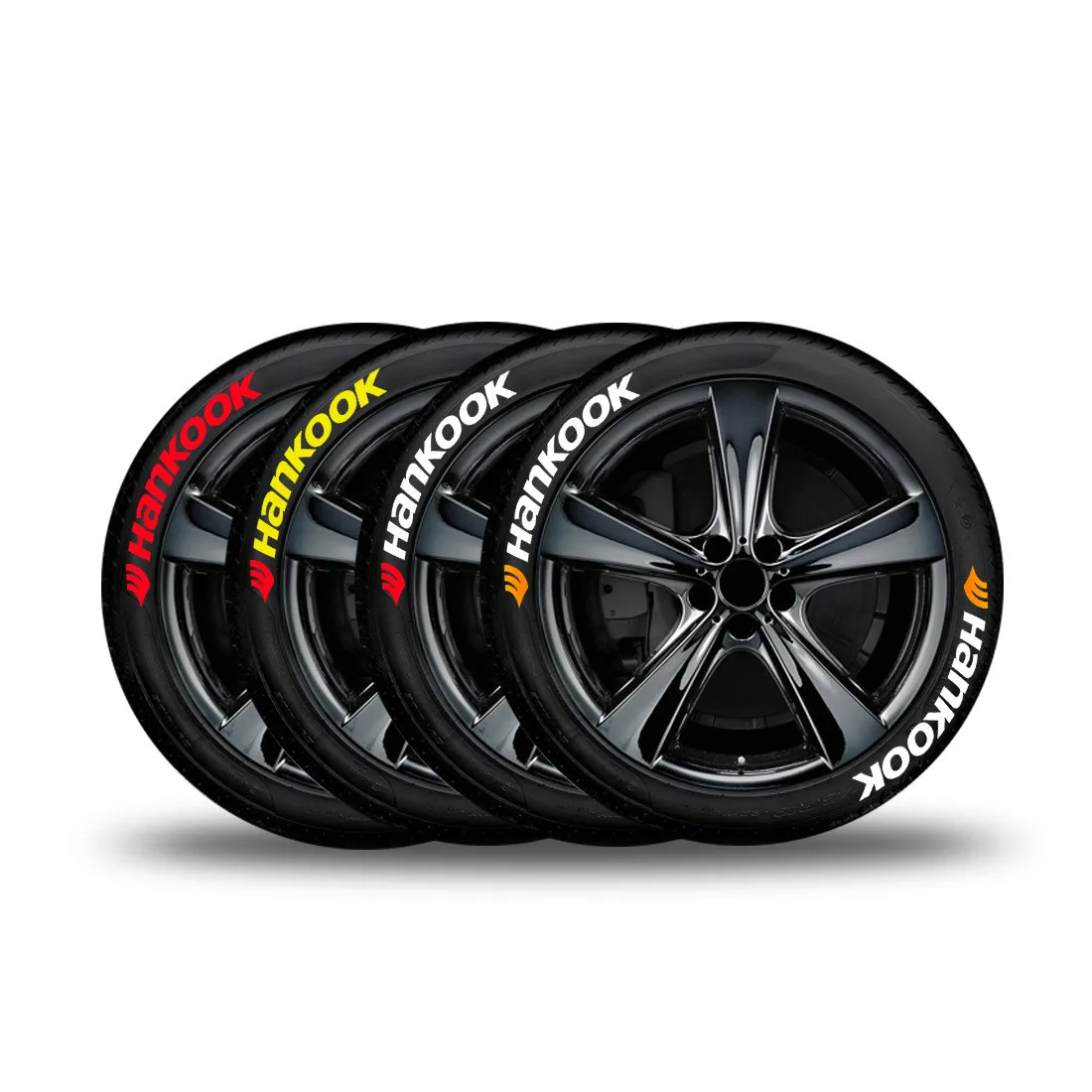 

Car Rubber Tire Letters Sticker Tire Wheel Sticker Universal 3D Logo Auto Motorcycle Tires Wheel Stickers Label DIY Car Styling