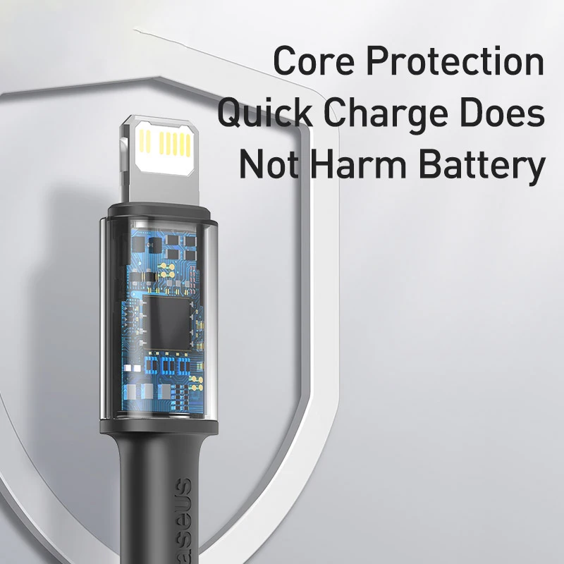 Baseus PD 20W USB C Cable for iPhone 13 12 Pro Max Fast Charge Type Data Charger | Мобильные телефоны и аксессуары