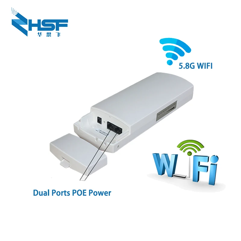 580 Мбит/с Открытый CPE маршрутизатор 3 км WiFi мост точка доступа AP Wifi ретранслятор с