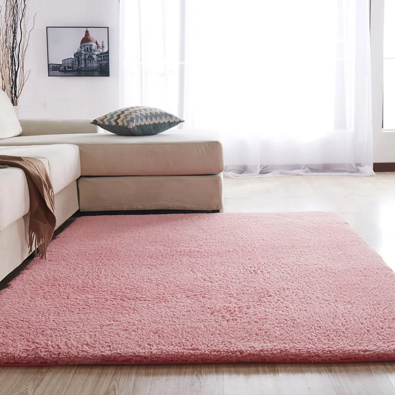 pink 120*160 см Гостиная области Ковры большой Размеры Коврики противоскользящие Спальня Ковры Чай Таблица Ковры S Спальня коврики S домашний текстиль мягкой ковровые дорожки - Цвет: pink