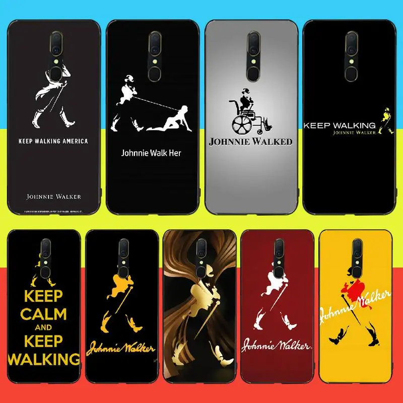 NBDRUICAI классические аксессуары для Виски Johnnie Walker чехол телефона Oppo A5 A9 2020 A11x A71 A73S