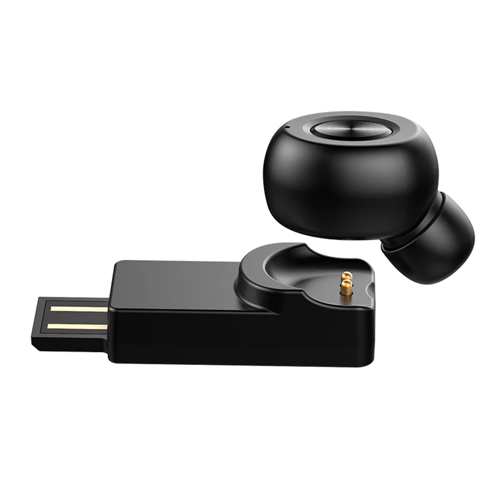 2020 New Mini Bluetooth Single Earset Headphones Magnetic Design BT5.0 Earphone Easy To Carry Compatible With Mobile Computer. |