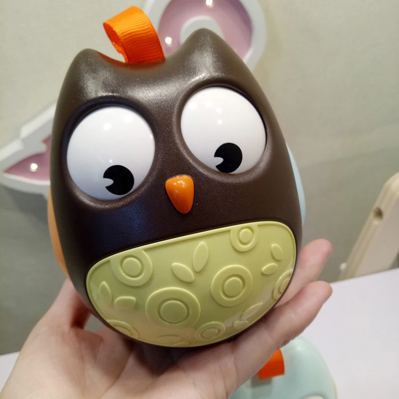 Игрушка-пищалка для домашних животных сова тумблер жевательные игрушки чистки