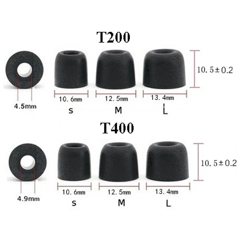1 пара мягкие наушники вкладыши с эффектом памяти|Аксессуары для наушников| |