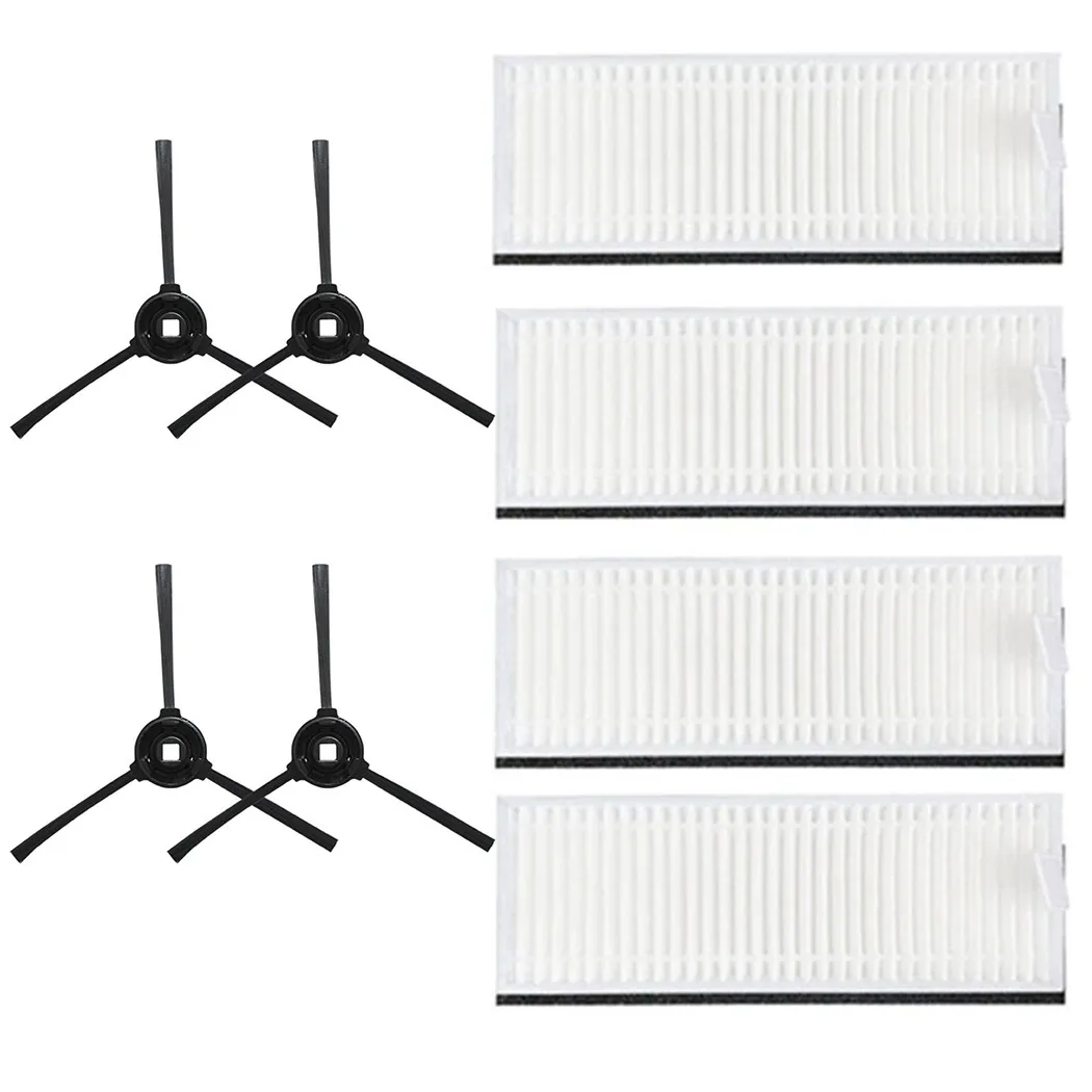 

8PC/Set Filter Side Brush Brushes For Sainlogic M520 Robotic Vacuum Cleaner Parts Household Sweeper Cleaning Tool Replacement