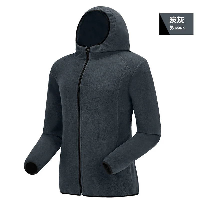 Флисовые куртки Polar Softshell парка Женская водонепроницаемая куртка с подогревом термо Кемпинг Туризм Спорт на открытом воздухе куртки - Цвет: man   08