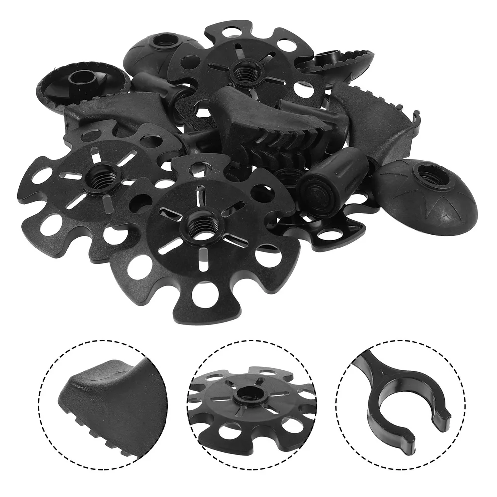 20pcs Trekking Pole Tips Accessories Non-slip Replacement Parts | Спорт и развлечения