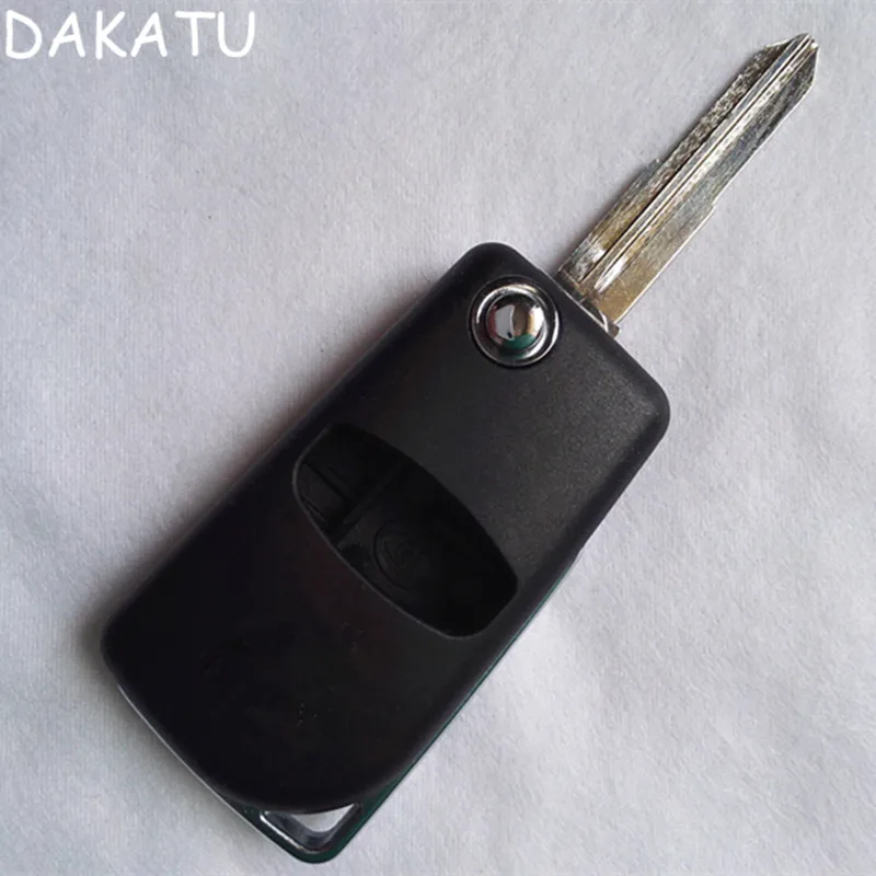 Раскладной чехол DAKATU для автомобильного ключа с 2 кнопками Mitsubishi Pajero|key shell|remote key