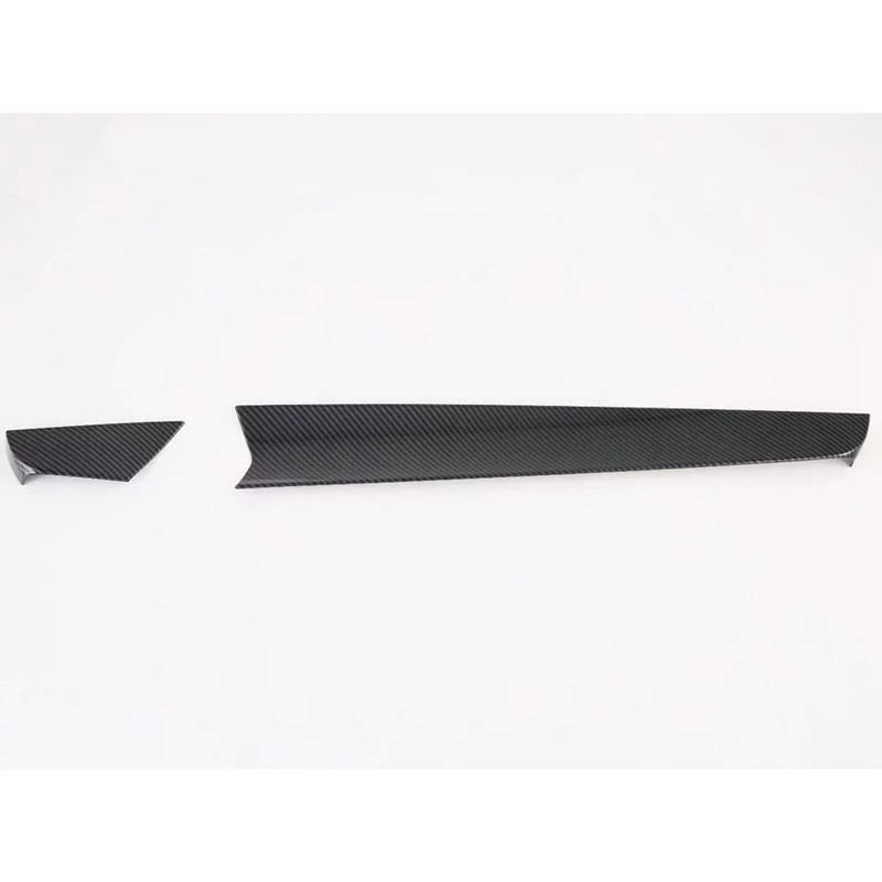 

for Hyundai Palisade 2020 2PCS Carbon Fiber ABS Car Dashboard Trim Console Panel Molding Cover Accessories Car Styling