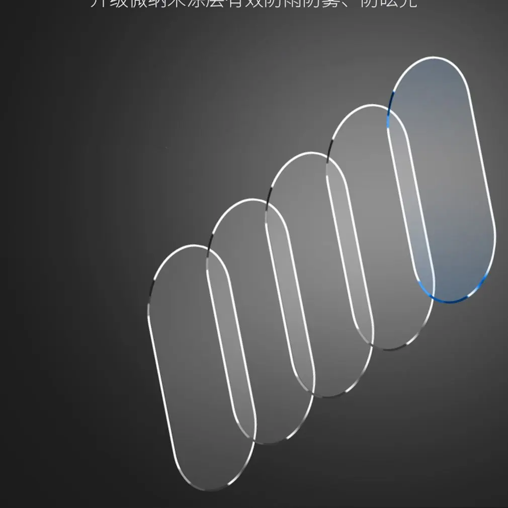 Автомобильная зеркальная защитная пленка заднего вида противотуманная