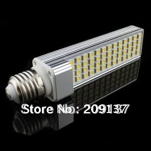 

free shipping 5050 SMD 12W E27 G24 LED Light Bulb Lamp Lighting 85~265V 52 leds warranty 2 years