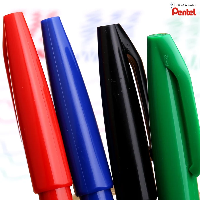 Ручка Pentel S520 для зарисовок ручка с крючком ручной росписи 2 0 м Япония