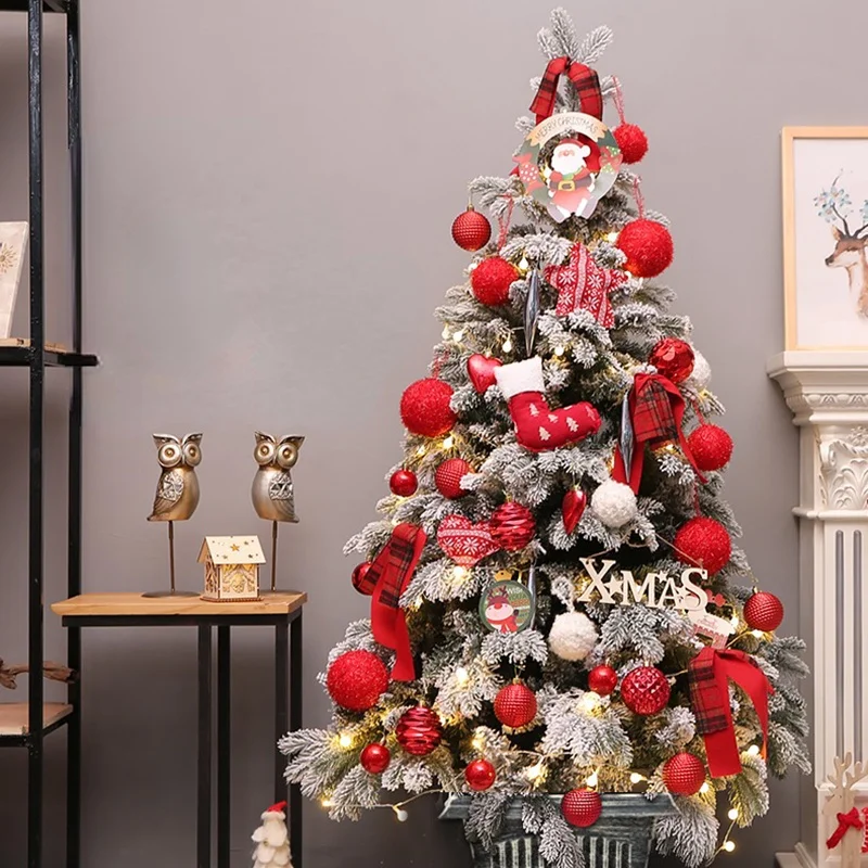 

Искусственные искусственные украшения, подарок, зашифрованная Рождественская елка, новогодняя, детская, семейная, Рождественская елка, укр...