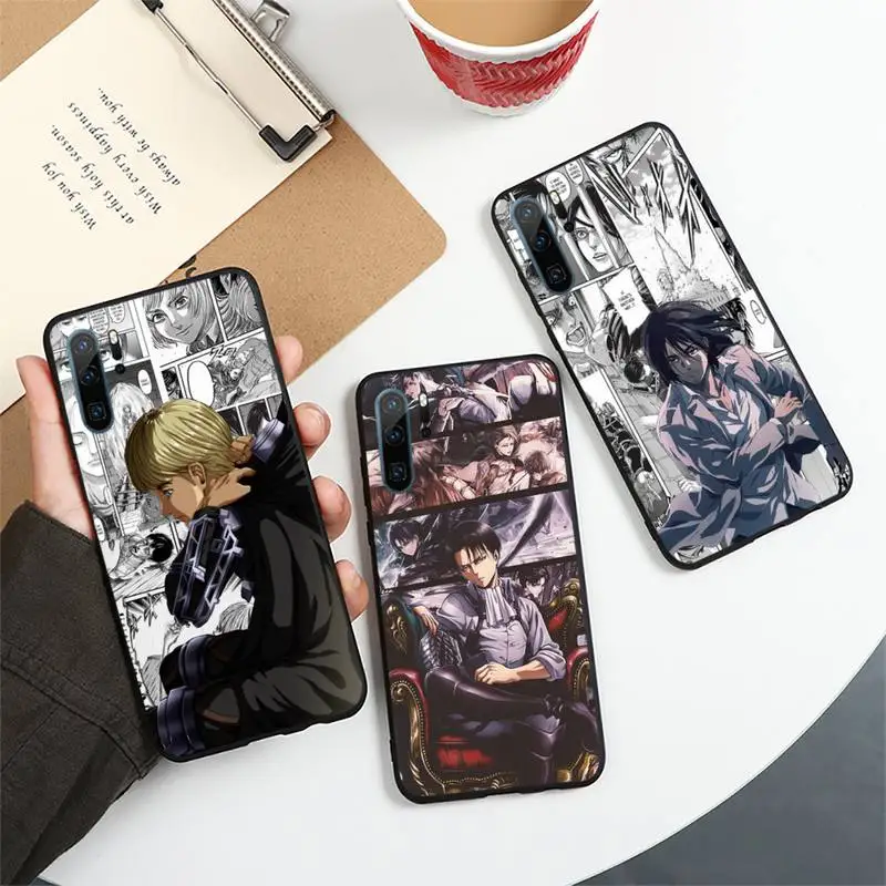 

Japan anime Attack on titan Phone Case For Huawei honor Mate 10 20 30 40 i 9 8 pro x Lite P smart 2019 Y5 2018 nova 5t