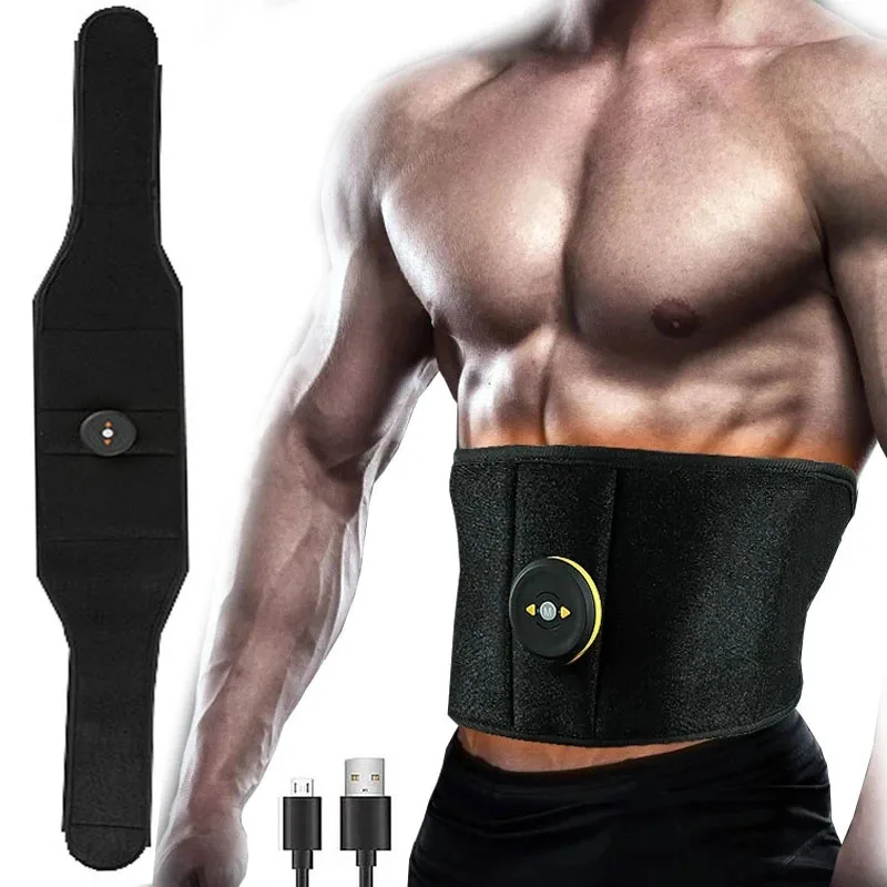 Вибрационный тоник для мышц брюшного пресса электронный стимулятор массажер