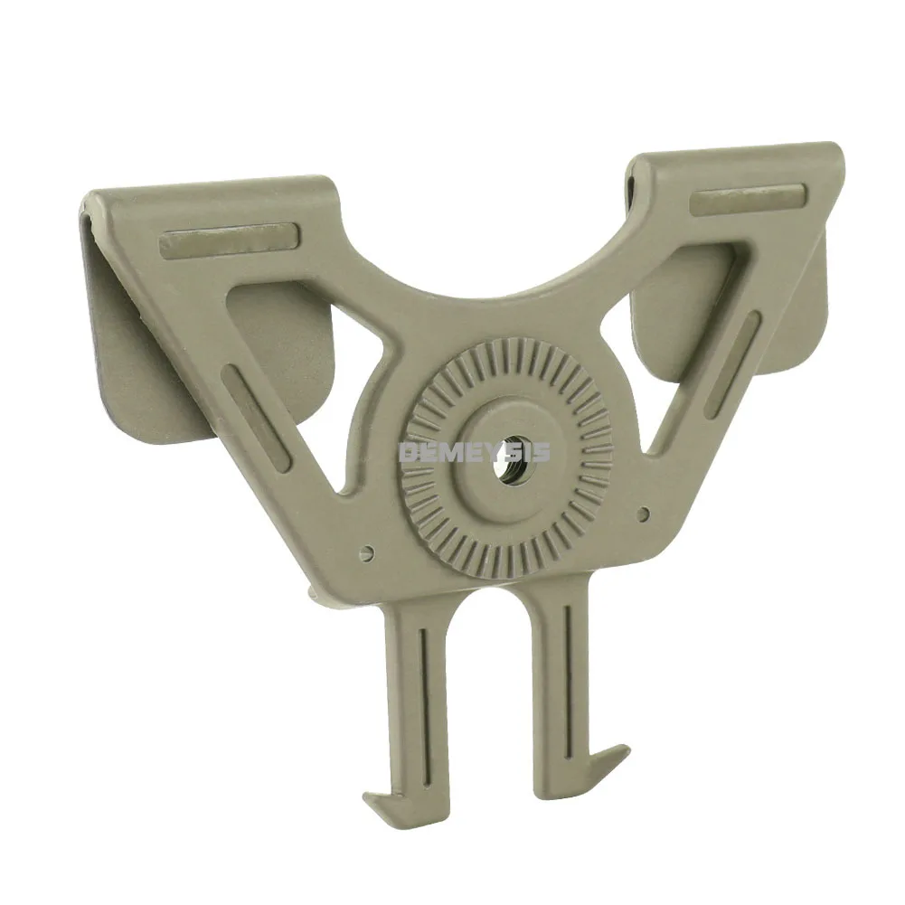 Tactical Holster Platform Military Airsoft Hunting Molle Vest Gun Carry Accessories Adapter and Attachments | Спорт и развлечения