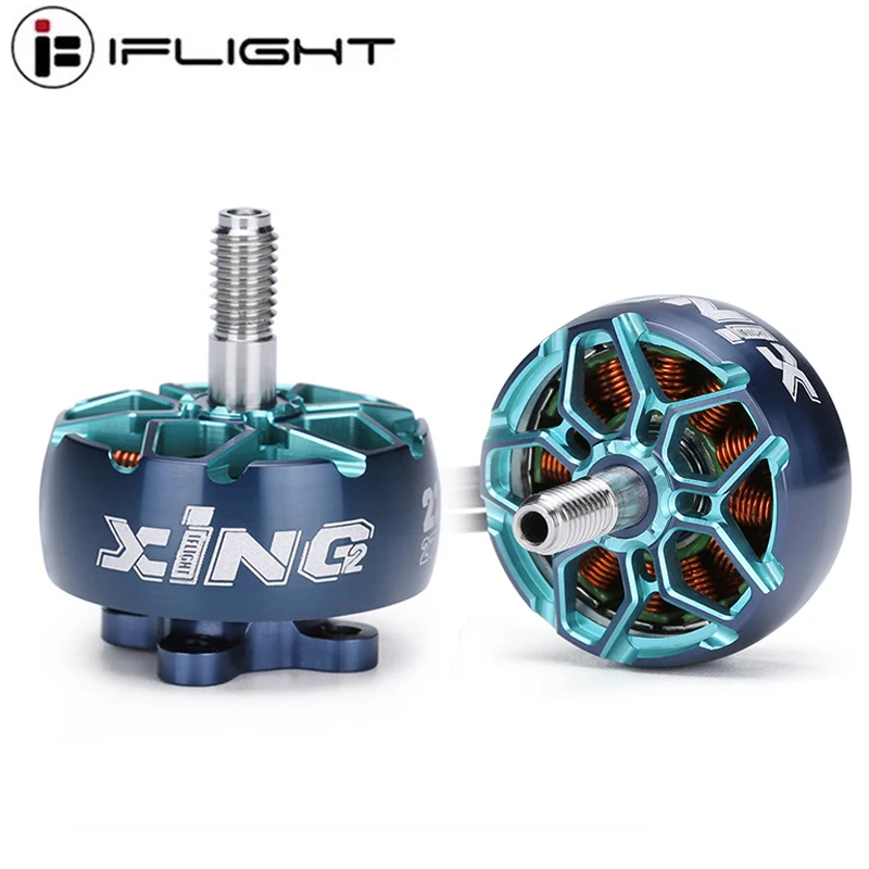 IFlight-Motor FPV sin escobillas XING2 2207 1855KV 6S/2755KV 4S, eje de aleación de titanio de 5mm para hélice de 5,1 pulgadas, Drones RC FPV, nuevo