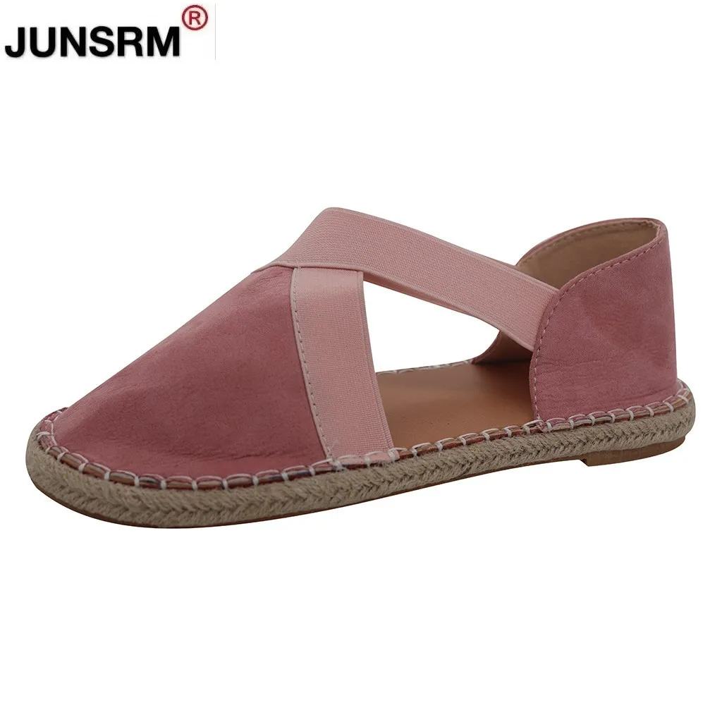 

Women Sandals 2021 New Female Shoes Woman Summer Wedge Comfortable Sandals Ladies Slip-on Flat Sandals Women Sandalias