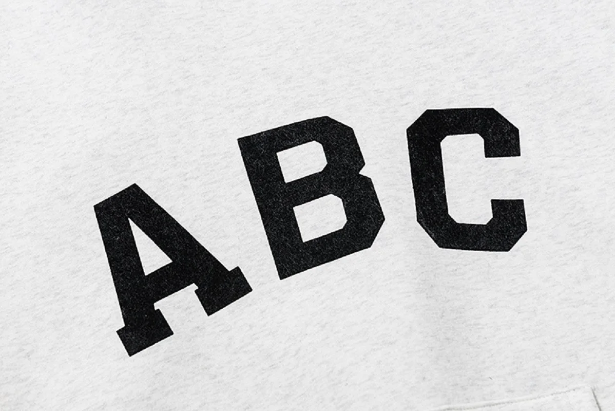 

Fw21 new men's high street brand Season 7 1:1 fog essentials Hoodie ABC logo cotton Unisex hip hop oversize Sweatshirt