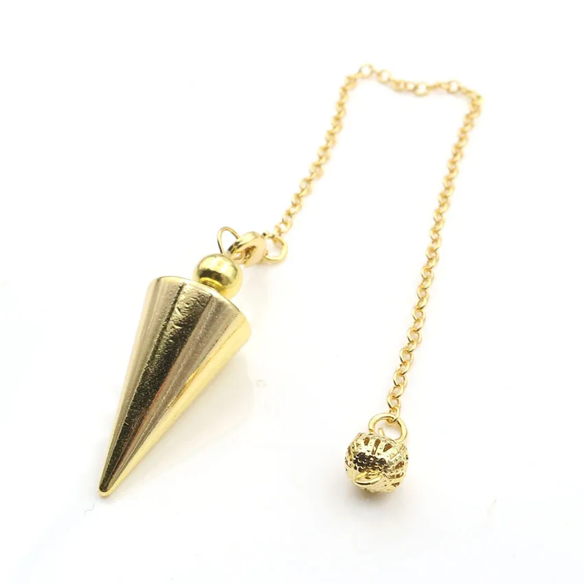 Подвеска маятник XSM в форме конуса для гадания йоги рейки лечебный медный сплав