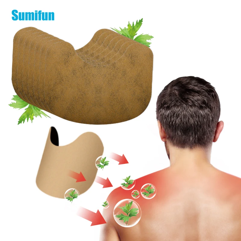 

6/24pcs Shoulder Wormwood Plaster Cervical Joint Ache Periarthritis Pain Relieving Patch Rheumatoid Arthritis Medical Stickers