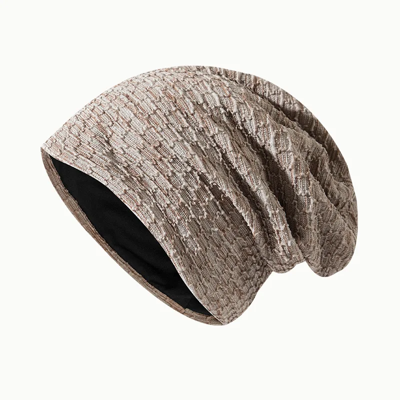 Новинка 2021 демисезонная тонкая шапка Baotou для мужчин и женщин трикотажная Серого