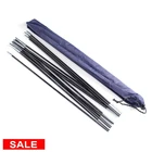 Походная дуга 7 мм для палатки из стекловолокна, аксессуары для кемпинга, Походное оборудование для кемпинга, сменные палатки