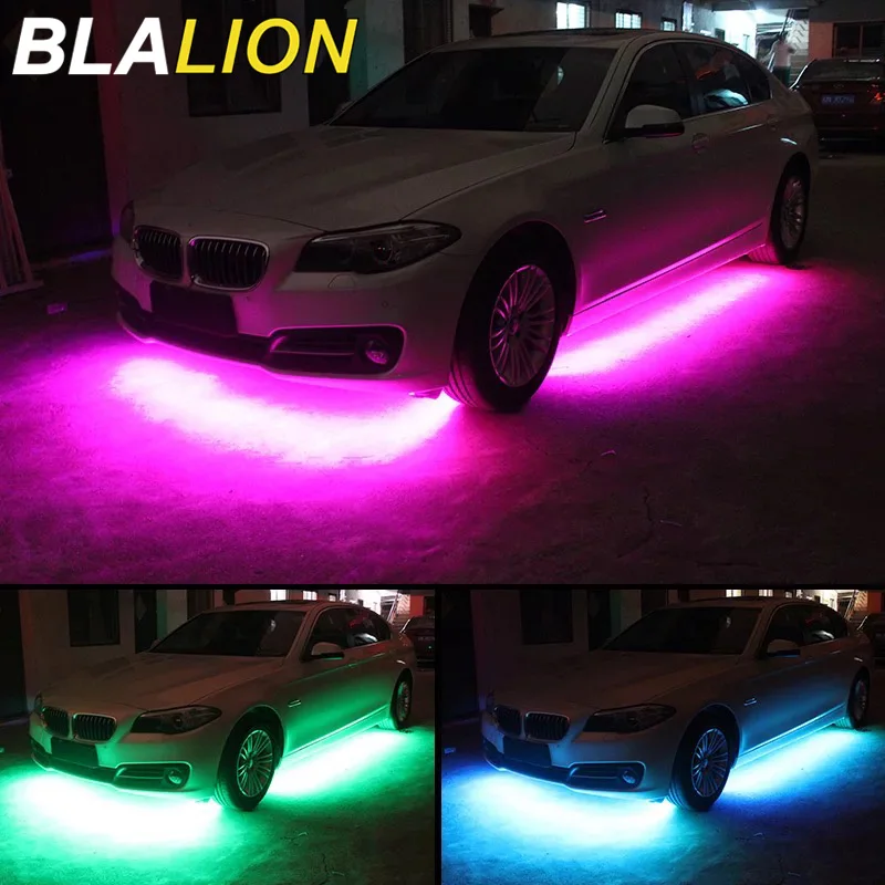 Светодиодный автомобиль под светильник s Универсальные гибкие светодиодные