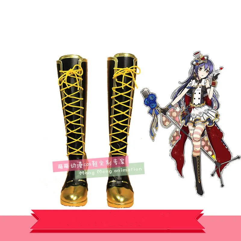 

Аниме мультфильм студенты Высокая помощь обувь повседневные мужчины и женщины LoveLive cos косплей обувь холст мода студент колледжа