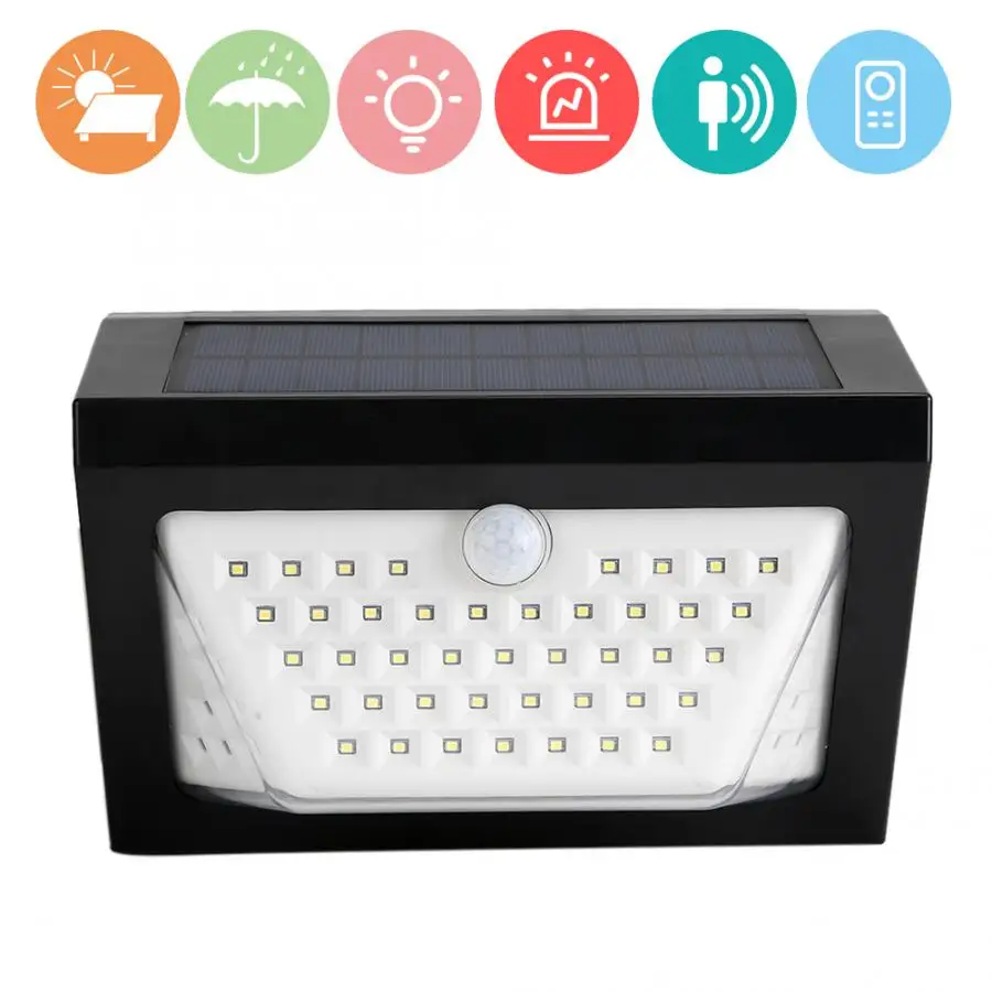 80 светодиодов на солнечной батарее водонепроницаемый уличный беспроводной
