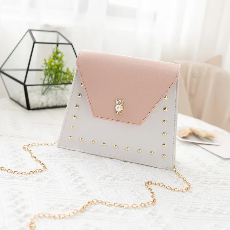 Новинка весна-лето 2020 женская маленькая сумка на плечо модная текстурная Милая