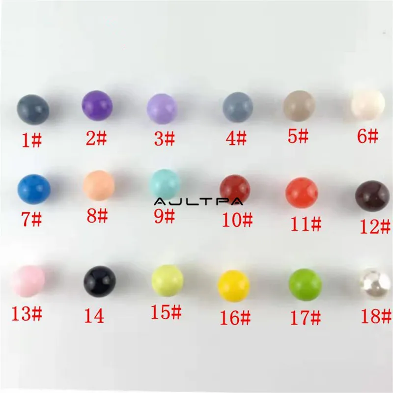 Broche de caramelo de 100 cm, marco de Metal para monedero, cierre de beso, accesorios de Hardware para bolso DIY, 18 colores, 8,5 Uds.-2