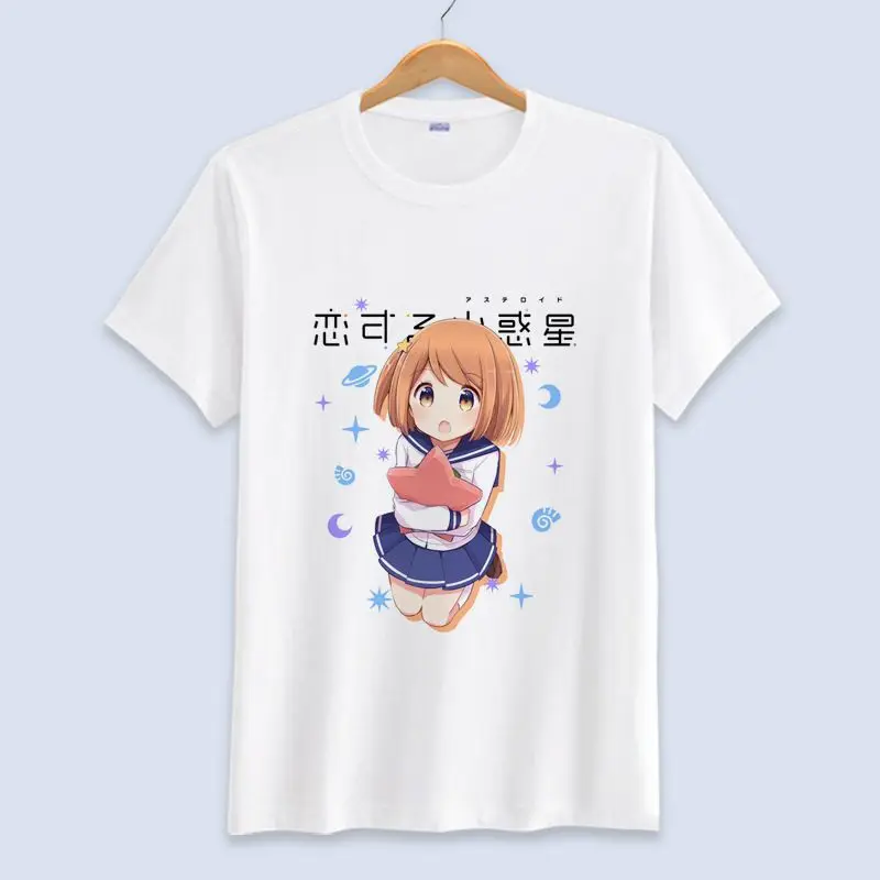 Новинка 2020 футболка для косплея Love Asteroid Mira Konohata Ao Manaka с мультяшным принтом летняя