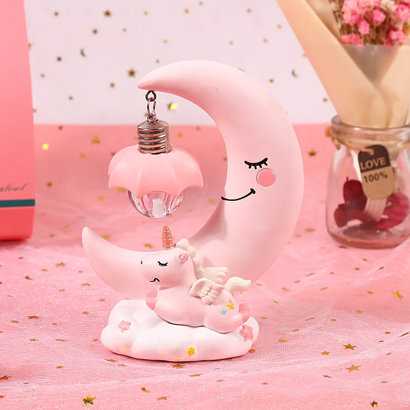 

Creative Unicorn LED Night Light Bedroom Baby Night Light Children's Table Lamp Light Child Birthday Christmas Gift