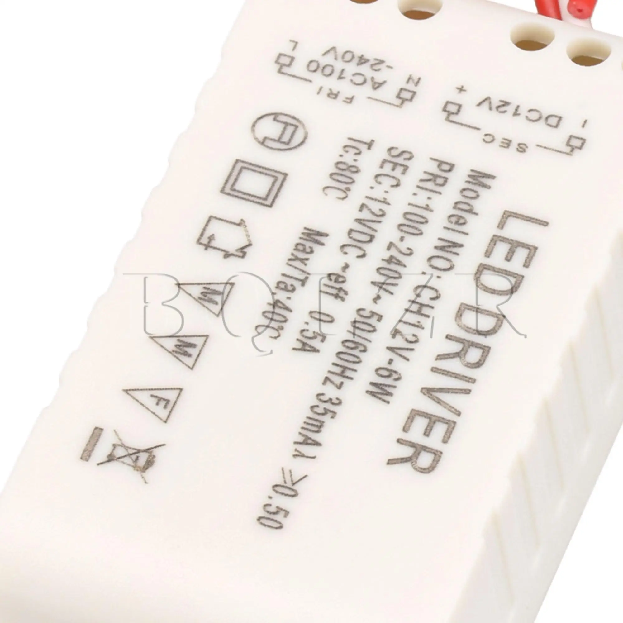 BQLZR светодиодный Напряжение трансформатор привода DC12V 6 Вт 0.5A Выход для