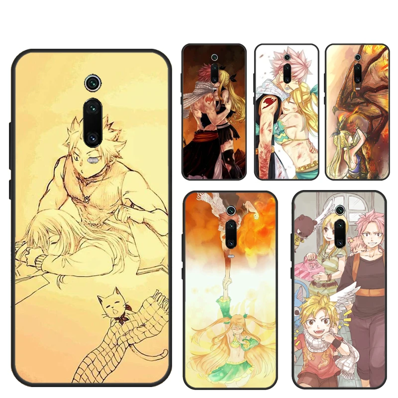 Чехол с изображением Феи хвоста Нацу Люси любви для POCO X3 Pro F1 F2 M3 F3 чехол Xiaomi Mi 11 Lite