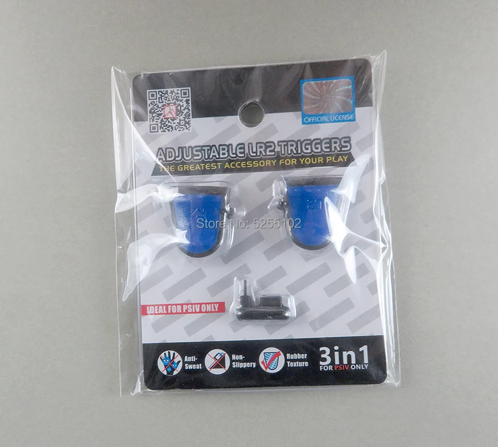 For Playstation PS4 Dualshock 4 Slim Pro 3 in 1 R2 L2 Adjustable Trigger Extenders W/ Dust plug Dual Triggers Attachment | Электроника