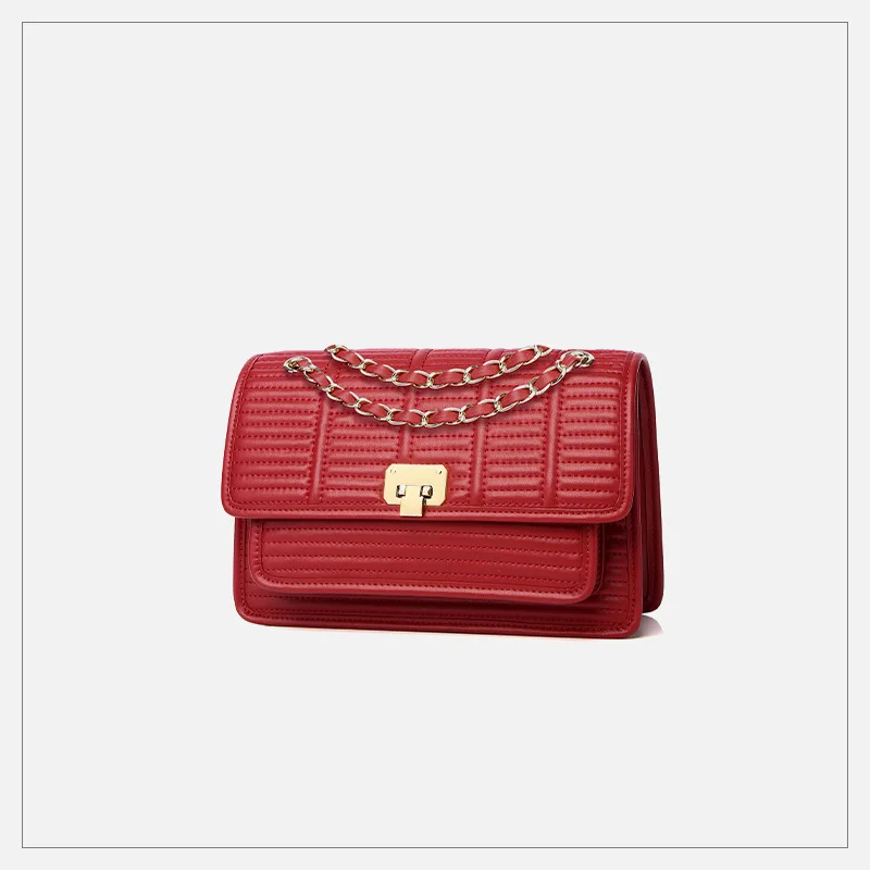 

2021 Luxury Design Women Genuine Leather Shoulder Bag Small Square Bag Women Armpit Bag Messenger Bag Summer Wild Crossbody Bag