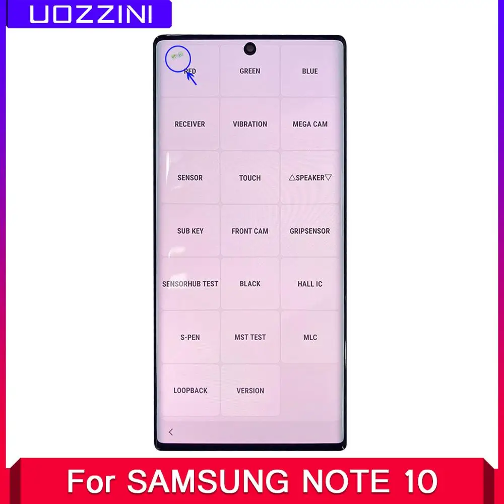 ЖК дисплей с сенсорным экраном для Samsung Galaxy Note 10 N970F N970 N9700 100% протестирован|Экраны