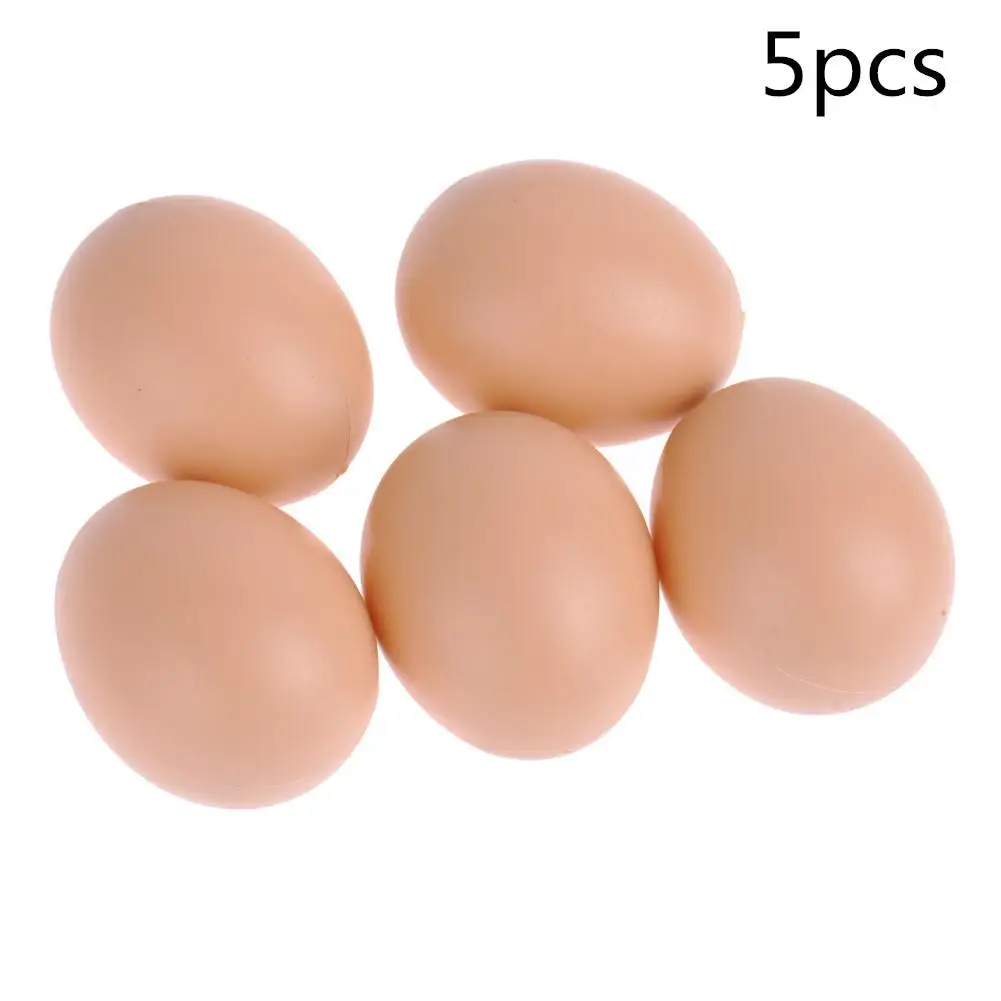 5 шт./компл. курица птицы Пластик поддельные пустышка яйцо куриное Слои кур