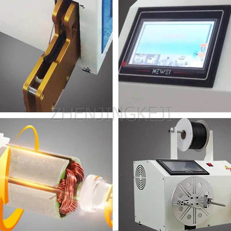 

Winding Machine Intelligent Touch screen Winding And Tying Integrated Equipment Power Line Data Wire Headphone Cord Cable