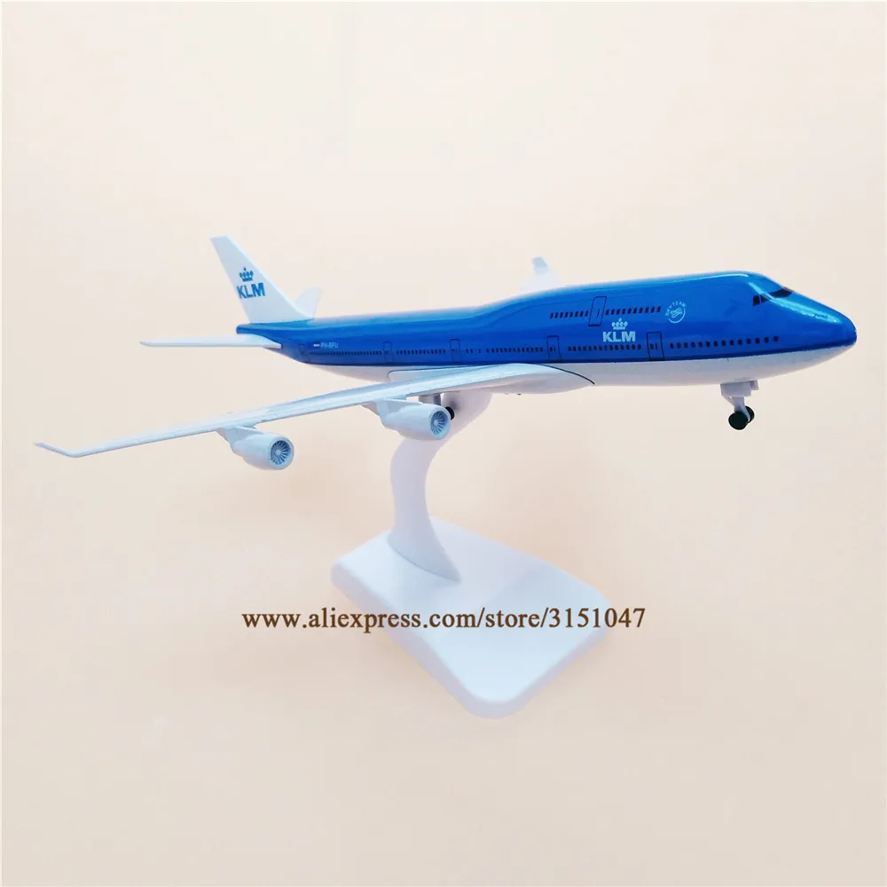 20 см Netherland Air KLM Airlines Boeing B747 400 Airways модель самолета сплав металлический самолет
