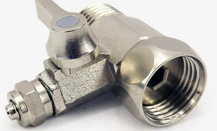 Сверхмощный RO переходник питательной воды 1/2 "до 1/4" шаровой кран подачи