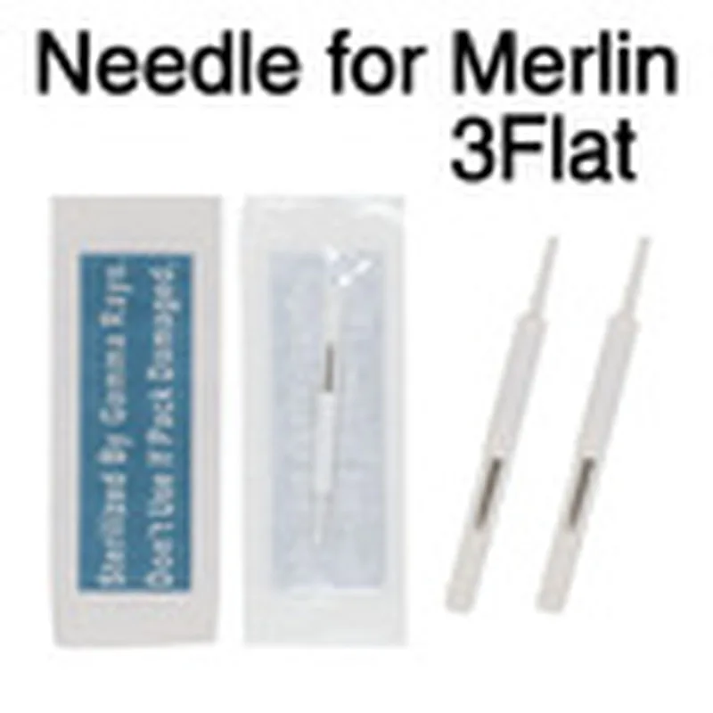 100 шт 3R тату-машина &quotМерлин&quot Иглы для перманентного макияжа бровей и губ