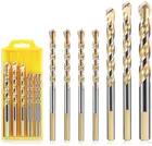 Набор многоуровневых сверл для плитки, настенного зеркала и керамической плитки на бетонной и кирпичной стене