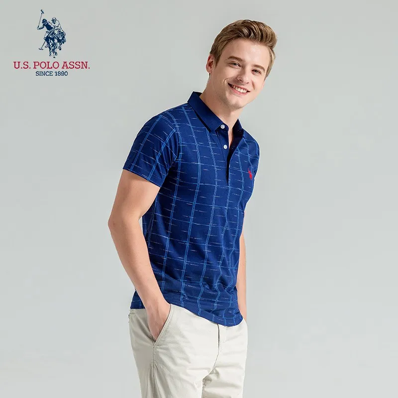 Мужская рубашка-поло летняя с коротким рукавом вышивкой | одежда