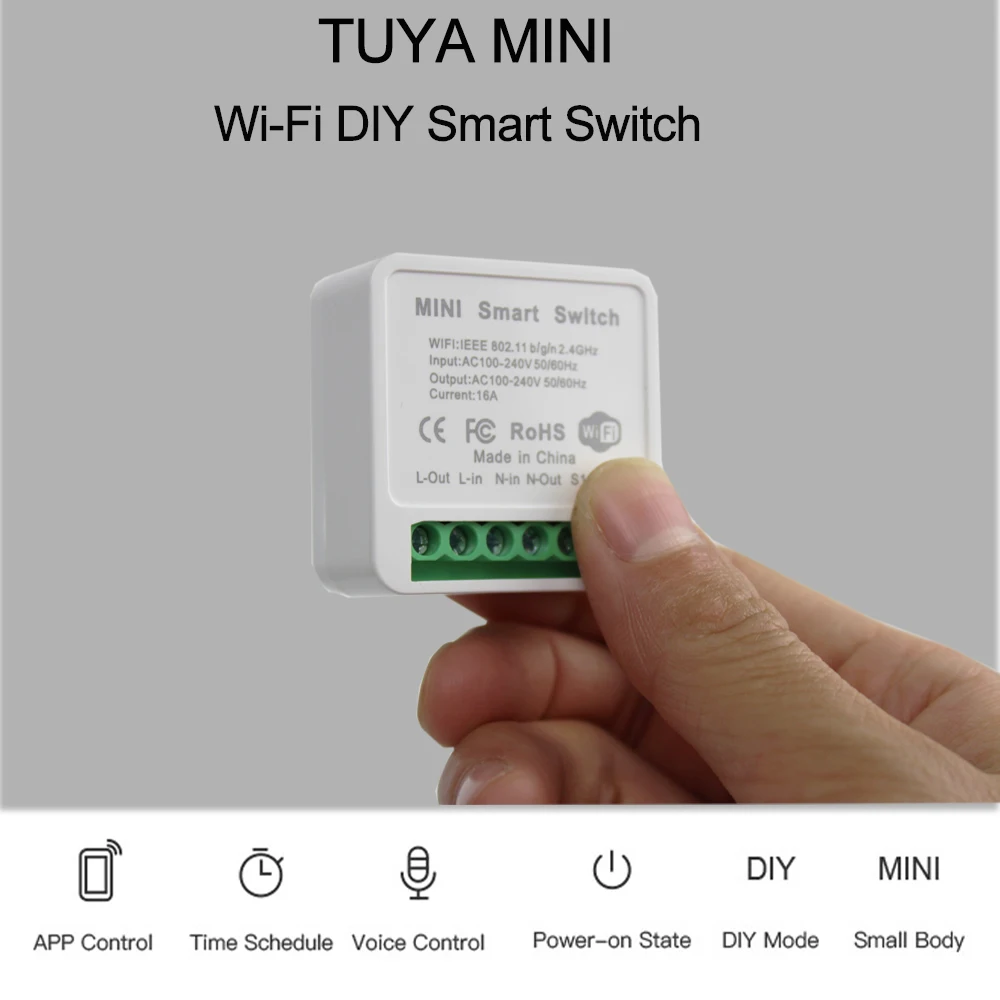 Tuya экшн-камера с Wi-Fi умный переключатель дом пульт дистанционного управления