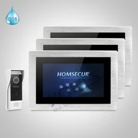 homsecur 7 hands free videoaudio home intercomwaterproof camera for apartment bc031 bbm714 s